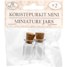 J.K. Primeco 2 pcs Miniature jars