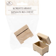 J.K. Primeco natural Miniature chest