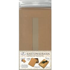 Card box big recycled brown 2pcs