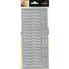 Peel-off sticker Onnea silver