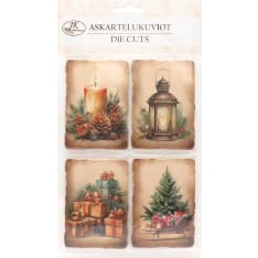 J.K. Primeco Christmas vintage Die cuts