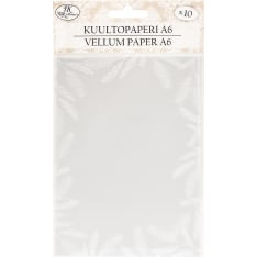 J.K. Primeco 10 kpl A6 Havut valkoinen Kuultopaperi