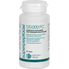 Natura Media Superpeptase 80 caps. dietary supplement
