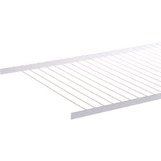 Mever white dish cabinet shelf
