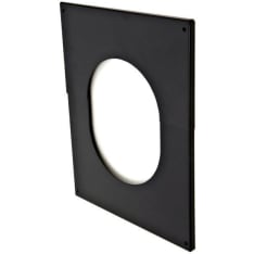 Narvi Ø 150 mm connecting pipe black flange