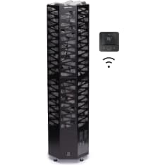 Narvi Smooth Wifi 10,5 kW black electrical heater