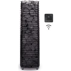 Narvi Velvet Electric Wifi 9,0 kW black electrical heater