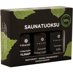 Emendo Musta 3x10 ml saunatuoksut
