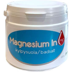 Magnesium In Epsom 500 g kylpysuola