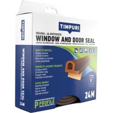Timpuri P-profile 24m window and door sealing