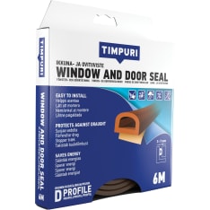 Timpuri D-profile 6m window and door sealing