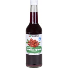 Meritalo Suomalainen Sokeroimaton 350ml puolukkatäysmehu