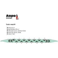Aapo Kalatupa 8,5 m katiska