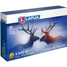 Lapua 6,5X55 Naturalis N563 9,1 g cartridge