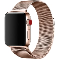 Wave Apple Watch 38/40mm teräspunottu ranneke