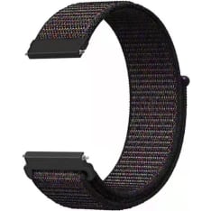 Wave 20mm nylon strap for smart and sports watches