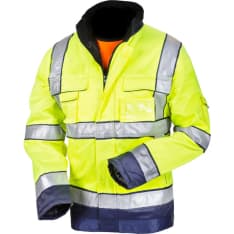 Priha 4022 Lk.3 kelta/sininen huomio talvityötakki