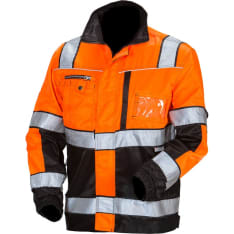 Priha 4124 Lk.2 orange/black caution jumper