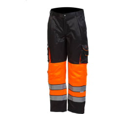 Priha 4125 Lk.1 orange/black attention waist trousers