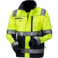 Priha 4024 Lk.2 sini/keltainen huomio työtakki