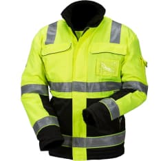 Priha 4076 Lk.2 yellow/black attention winter sweater