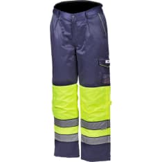 Priha 4053 Lk.1 blue/yellow attention winter waist pants