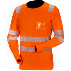 Priha 4069P Lk.2 orange long-sleeved attention shirt