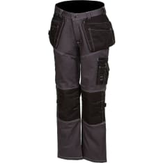 Priha 4071 Jerry blue-grey/black hanging pocket trousers