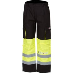 Priha 4094 Multinormi kelta/musta palosuojattu housut