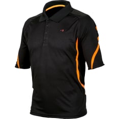 Priha 4096 musta/oranssi tekninen pikee paita