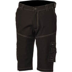 Priha Stretch black flexible work shorts