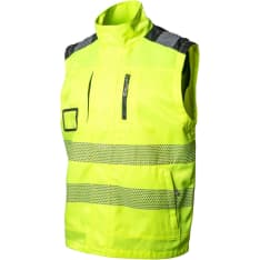 Priha 4147 Lk.2 yellow work vest