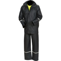 Priha 4305 tummansininen sadeasusetti