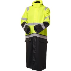 Priha 4312 yellow/black attention long Raincoat
