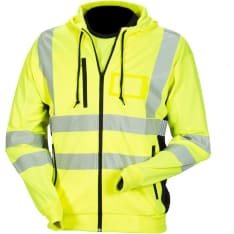 Priha class 2 flexible yellow attention hoodie