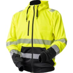 Priha 4327 yellow/black attention hoodie