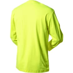 Priha 4376 technical cotton long sleeve yellow work shirt