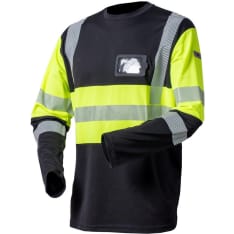 Priha 4382 Yellow/Black LK.1 long-sleeved work shirt