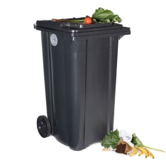 Helesi 240 L adjustable ventilation biowaste bin