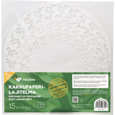 Fredman pyöreä kakkupaperilajitelma