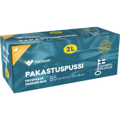 Fredman 2l 85kpl pakastuspussi