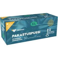 Fredman 5l 50 kpl pakastuspussi
