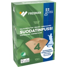 Fredman nro. 4 100 kpl suodatinpussi