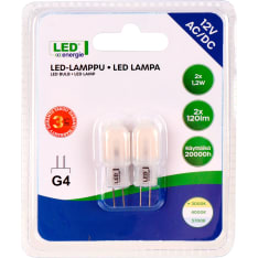Led Energie G4 120lm 2kpl ledlamppu
