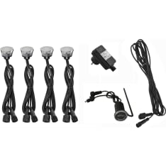 Led Energie 4-part terrace light set