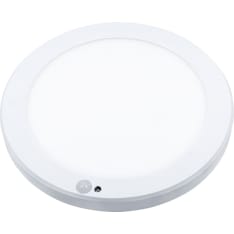 Led Energie 1600lm round surface 3CCT led panel light with motion sensor, built-in ballast