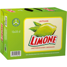 Laitila Limone 0.33L lemonade 12-pack