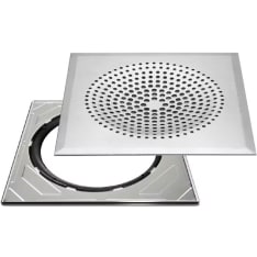 Vieser Modern Rst with frame 197x197 mm floor drain cover