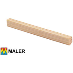 Maler 11x14x2700 mm wood-finished EM pine glass molding