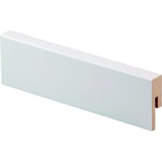 Maler Aava R2 MDF 12x42x2750 mel valkoinen E0 jalkalista